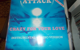 12" MAXI SINKKU ATTACK ** CRAZY FOR YOUR LOVE **
