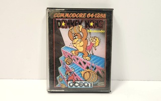 Commodore - Donkey Kong kotelo, ei peliä (C64/128)