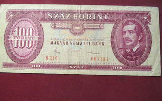 100 forint 1984 Unkari-Hungary