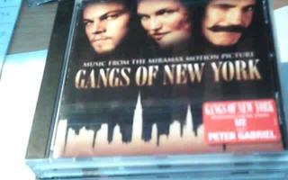 GANGS OF NOW YORK - Music From The Miramax Motion Picture