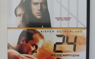 Prison Break & 24 Redemption, 2-Levyä! - DVD