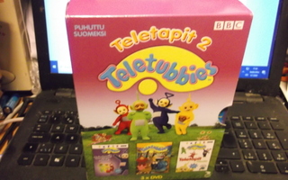 3DVD  TELETAPIT 2 BOX SET ( sis. postikulut )