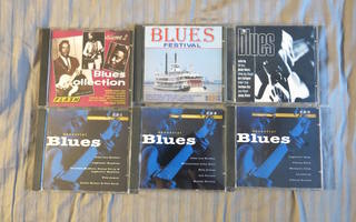 BLUES KOKOELMIA 6 CD