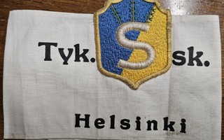 Helsingin Tykistösuojeluskunnan upseerin käsivarsinauha