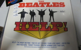 BEATLES - HELP LP JENKKI '76 PAINOS M-/M-