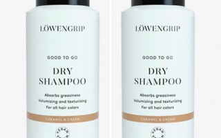 2kpl Matkakoko Löwengrip Dry Shampoo 100ml