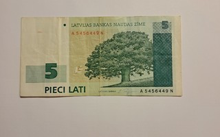 Latvia 5 lati