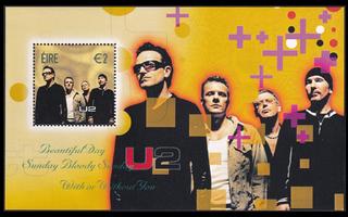 Irlanti 1468BL42 ** Rock legendoja U2 (2002)