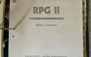 RPG II opas