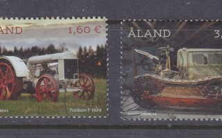 Åland 2021 Traktoreita. ep. leimalla