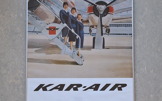 Kar-Air Finnair Juliste Convair Metropolitan