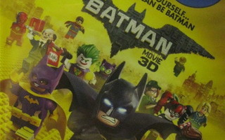 THE LEGO  BATMAN MOVIE 3D BLU-RAY