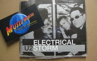 U2 - ELECTRICAL STORM-AUSSI PAINOS-UUSI CDS SLIM CASE