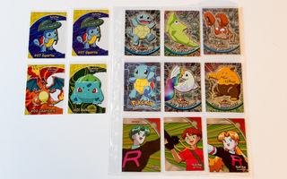 Pokemon Topps kortteja