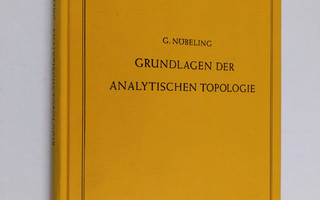 Georg Nöbeling : Grundlagen der analytischen topologie