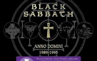 BLACK SABBATH : Anno Domini 1989-1995 - 4LP Boxi, uusi