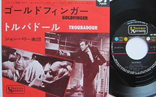 John Barry Goldfinger James Bond 7" sinkku Japani 007
