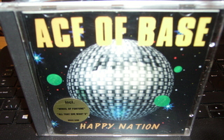 CD : Ace of Base : Happy Nation ( 1992 Mega Records ) EIPK!