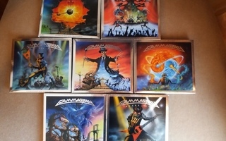 Gamma Ray Remastered Anniversary CD (kokonainen sarja)