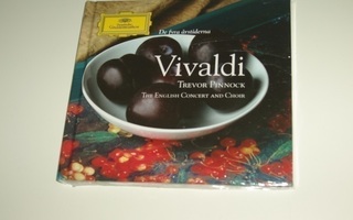 CD Vivaldi - Trevor Pinnock / De Fyra Årstiderna (Uusi)