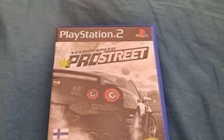 Need For Speed ProStreet PS2 peli