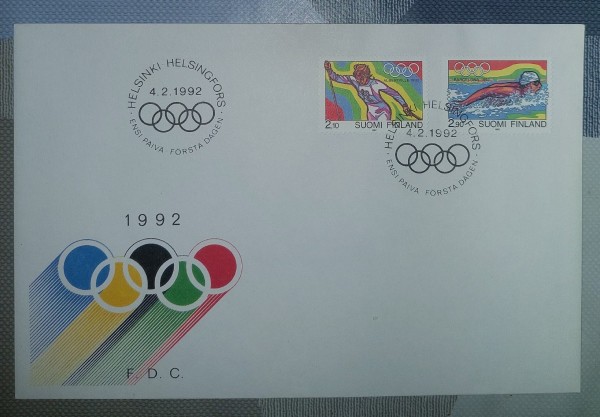 1992 Olympialaiset FDC 