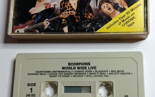 SCORPIONS World Wide Live C-KASETTI