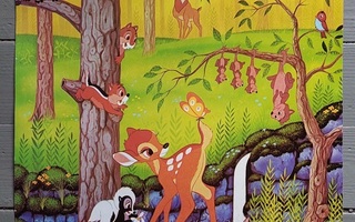 Walt Disney : Upea 80 -luvun Bambi -juliste