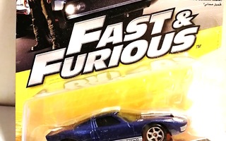Ford GT-40. Mattel-2016. Fast & Furious. Uusi