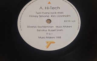 Honey Simone / Kim Lönnholm : Hi-Tech -7" 1988
