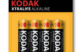 Kodak XTRALIFE alkalinen AA-paristo (4 kpl)