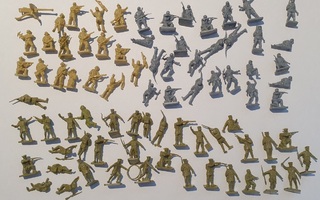 77 minisotilasta / -figuuria 60/70-luvulta