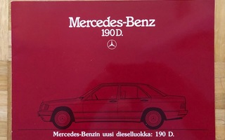 Esite Mercedes W201 190 D, 1984