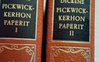 DICKENS PICKWICK KERHON PAPERIT 1 JA 2