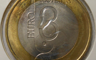 Slovenija. 3€ 2010. UNC.