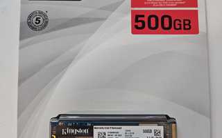 10kpl Kingston 500Gb SSD M.2 NVMe