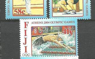 OLYMPIALAISET urheilu sarja FIDZHI 2004 **
