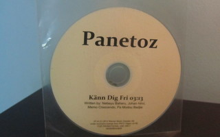 Panetoz – Känn Dig Fri PROMO CDr-Single