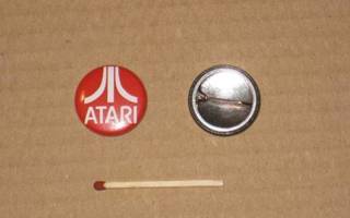 Atari rintanappi 1" punainen a1