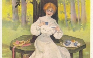 Mainos Mazawattee Tea (postikortti)