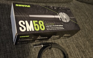 Shure SM58 dynaaminen mikrofoni