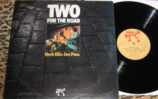 HERB ELLIS & JOE PASS - Two For The Road - LP 1974 jazz EX-