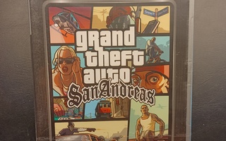 Ps2 Grand Theft Auto, San Andreas Platinum, avaamaton