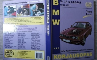 BMW 3- ja 5-sarja 1981-1991 korjausopas