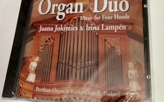 CD Organ Duo Jaana Jokimies & Irina Lampen (UUSI!!) Sis.pk:t