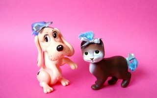 Hornby Hobbies Doggy & Kitty Care 1985 koira ja kissa