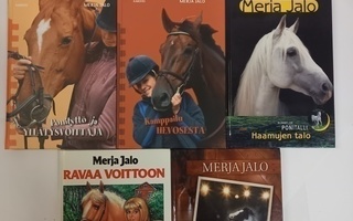Merja Jalo hevoskirjoja (valikoima)