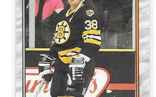 1989-90 OPC #81 Greg Hawgood Boston Bruins ex TPS Tappara RC