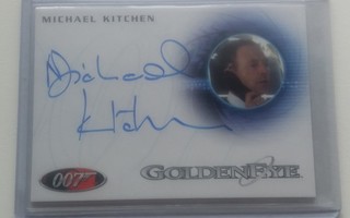James Bond Michael Kitchen signed Autograph
