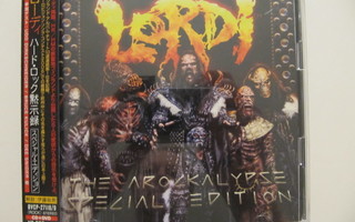 Lordi  The Arockalypse  Japanilainen CD + DVD OBI